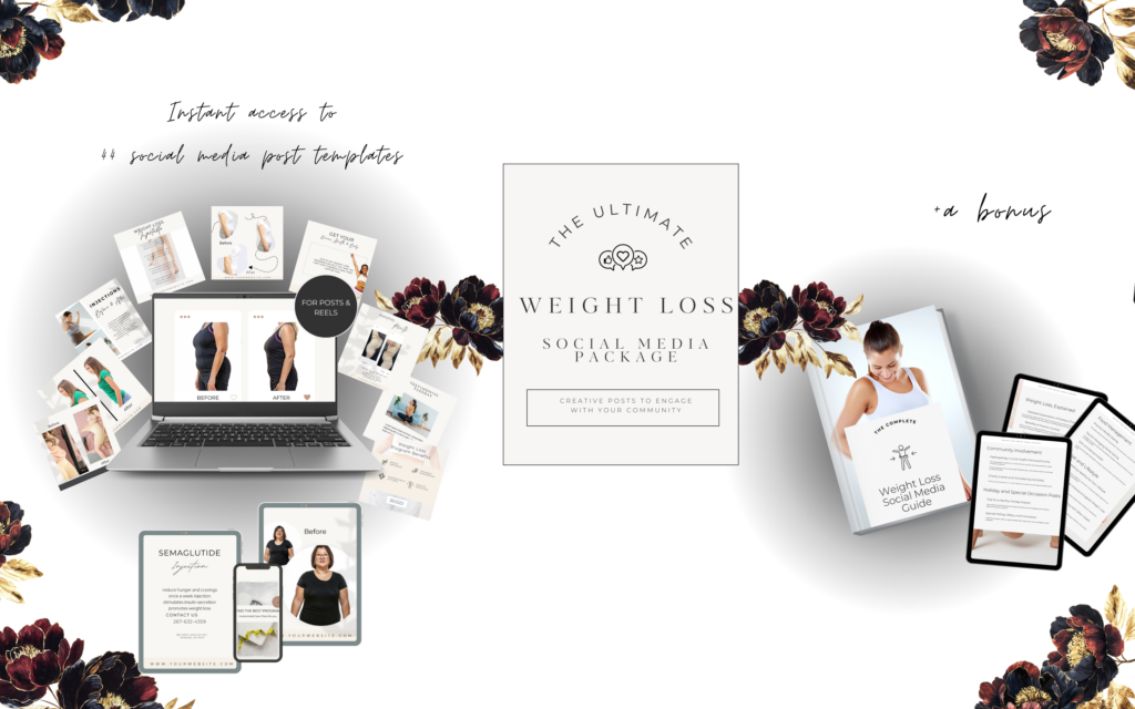 Weight Loss & Health Social Media Posts