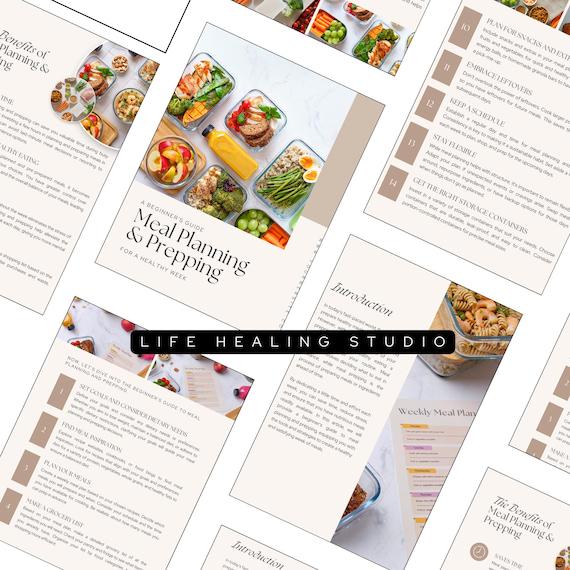 Digital Meal Planner Meal Prep Meal Plan Template GoodNotes iPad planner Kitchen Inventory Grocery List iPad Goodnotes Planner