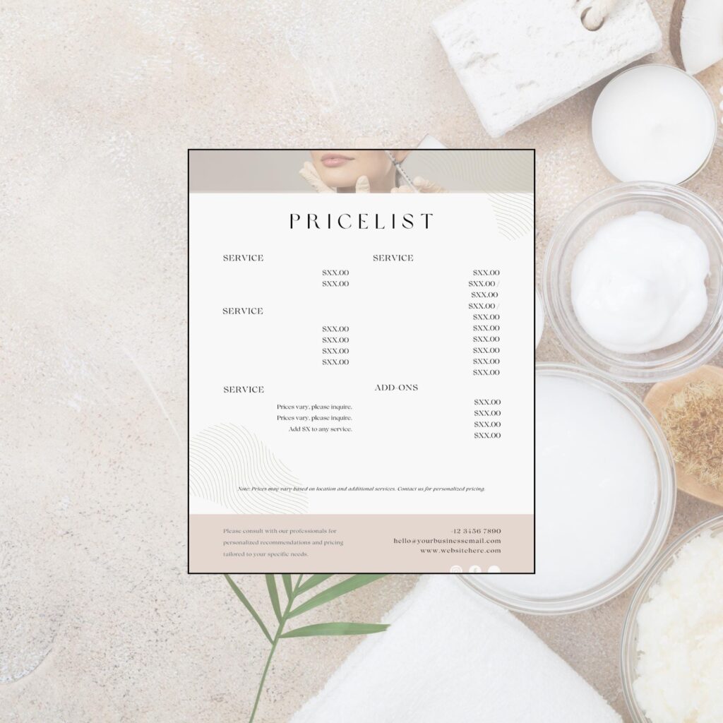 Editable Botox and Dermal Filler Consent Intake Bundle, Injectable Skin Booster Treatment Record, Aftercare, Esthetician Neurotoxin Consult