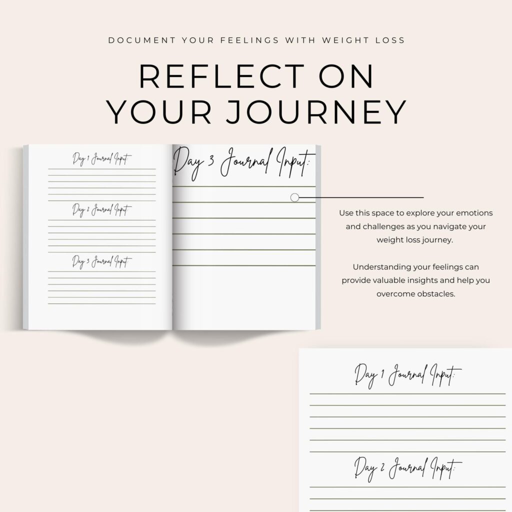 Weight Loss Journal Weight Loss Tracker Digital Weight Loss Diet Medical Weight Loss Track fitness goals Goal Setting Planner