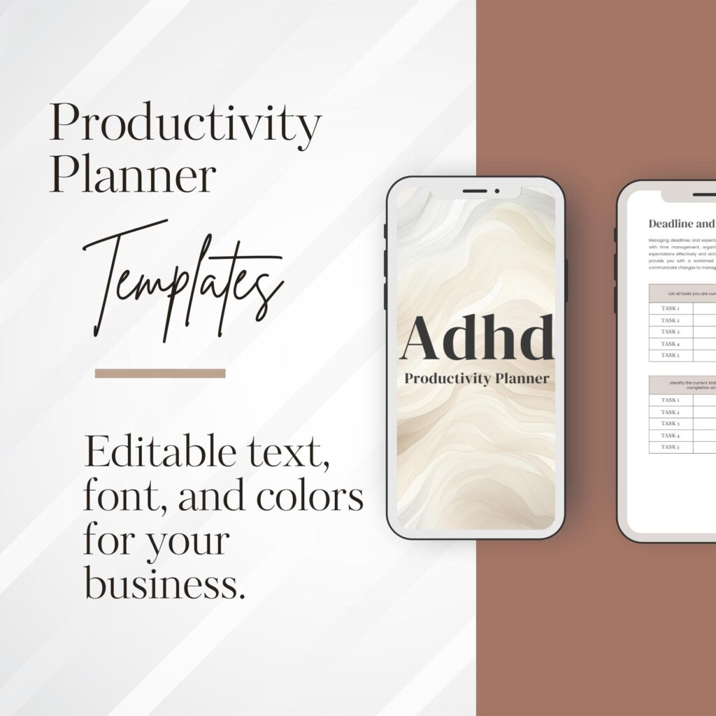 ADHD Digital Planner GoodNotes Planner Undated Digital Planner ADHD Planner iPad Planner Adult ADHD Planner Daily Weekly Adhd Planner