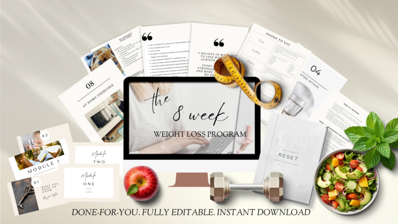8 Week Weight Loss Course